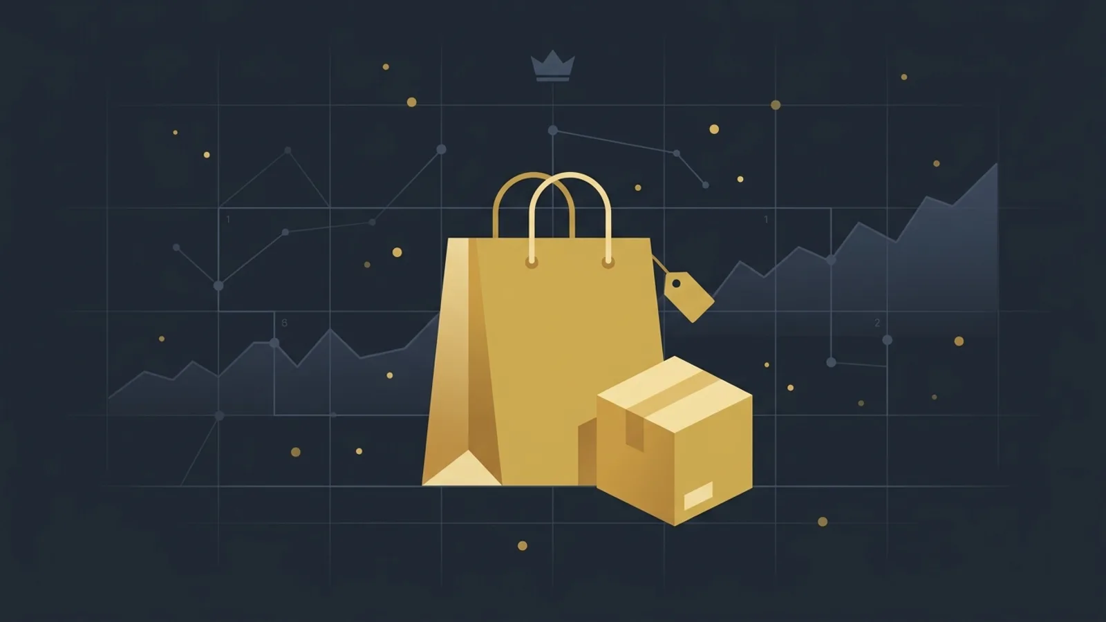 Ecommerce Site Architecture hero illustration for the Rank Crown On-Page SEO guide