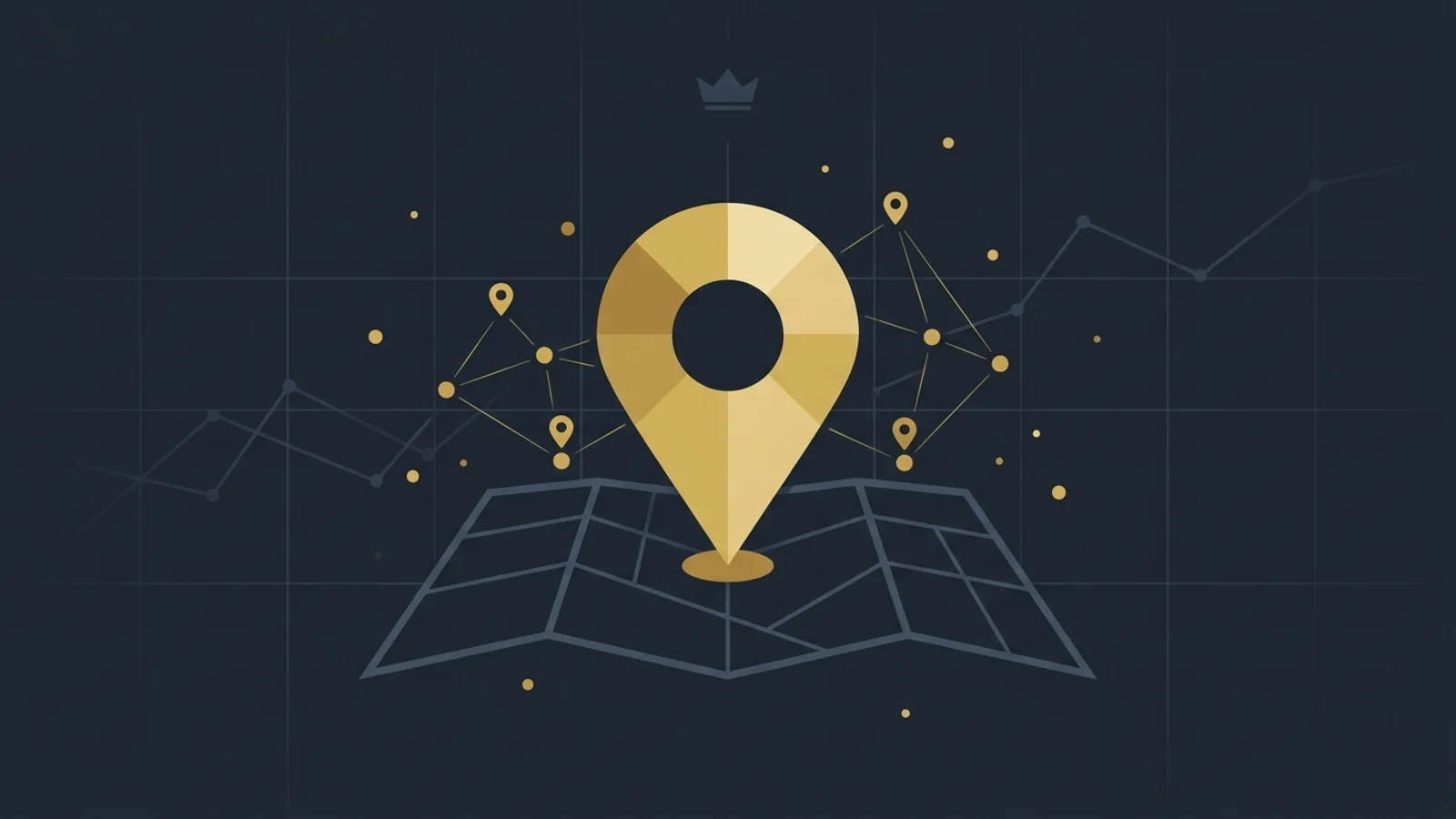 Local business storefront with Google Maps visibility