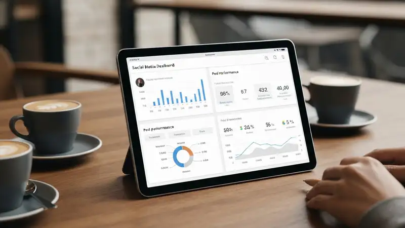 Build an SEO Dashboard hero illustration for the Rank Crown SEO Tools guide